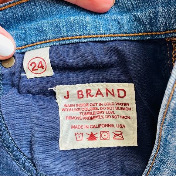 J Brand Tulum Denim Jeans Blue Sz 24 - Picture 14 of 15